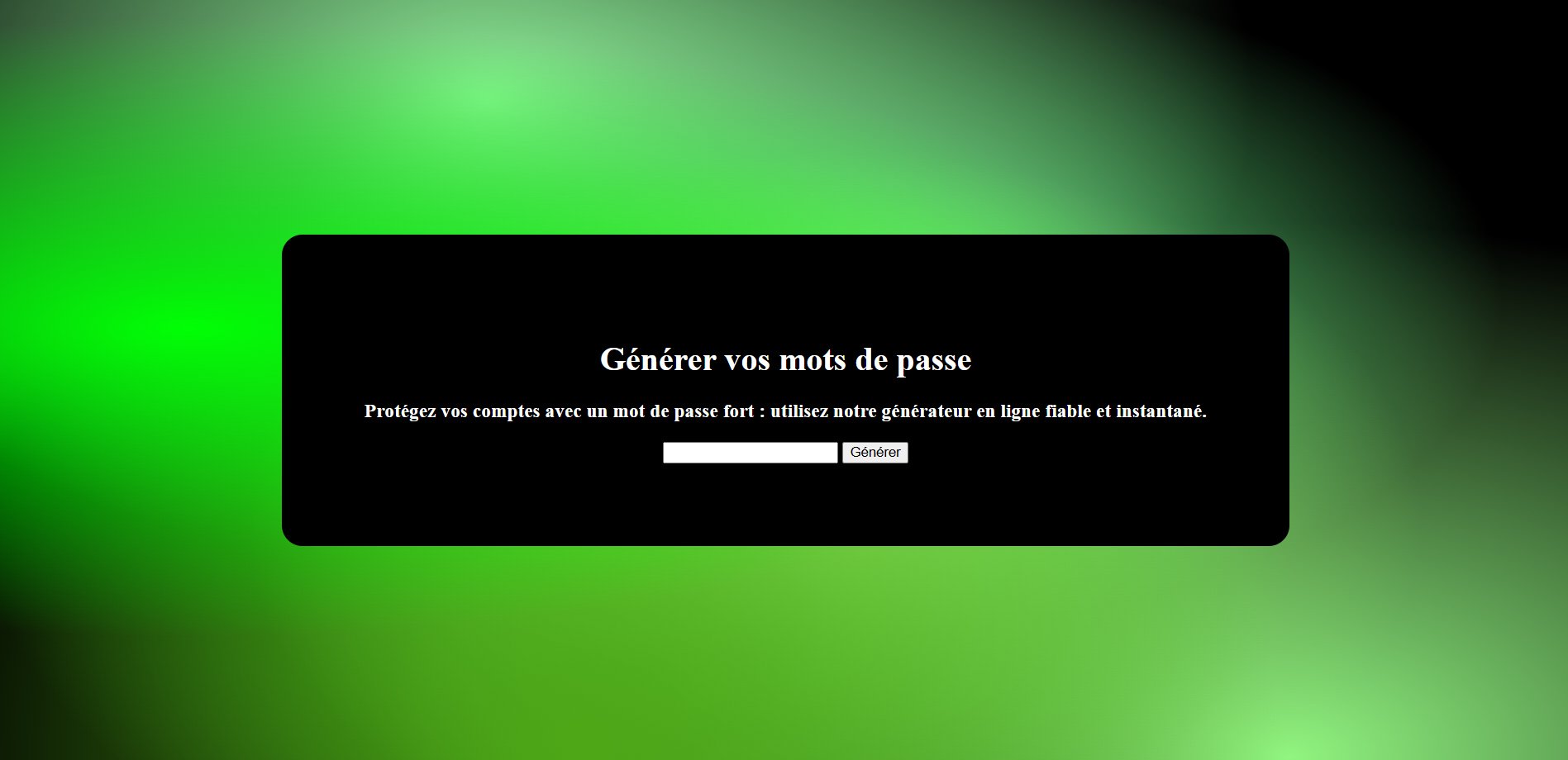 Image du lancement du site
