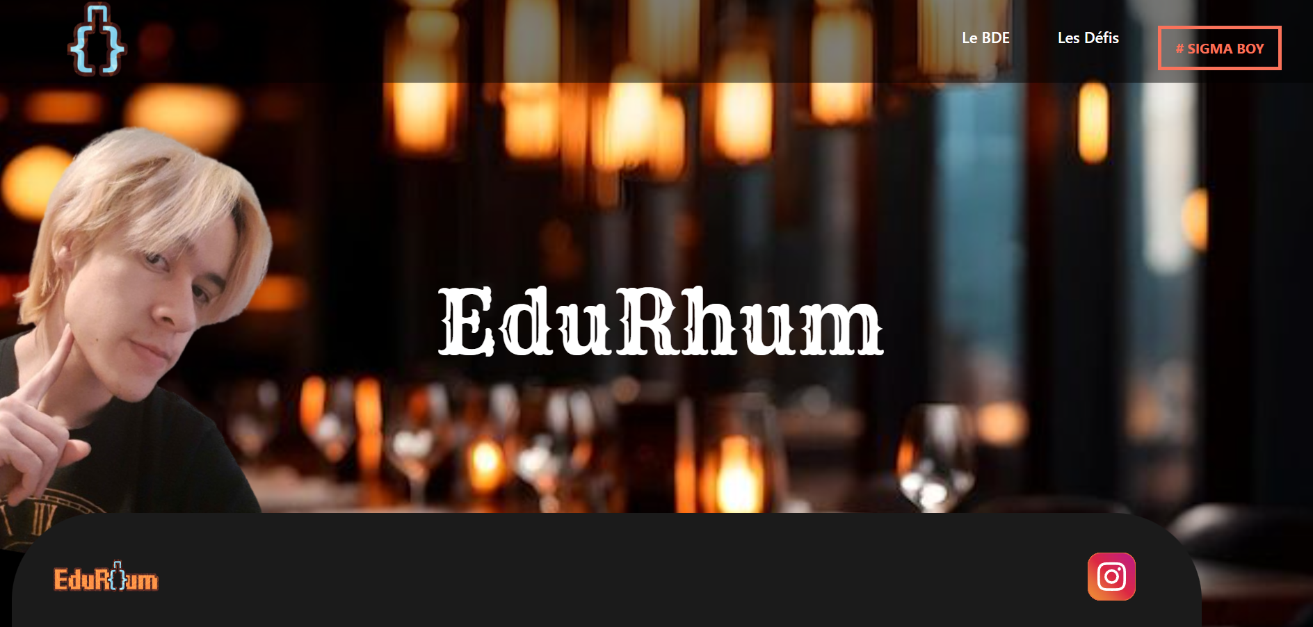 Image du lancement du site